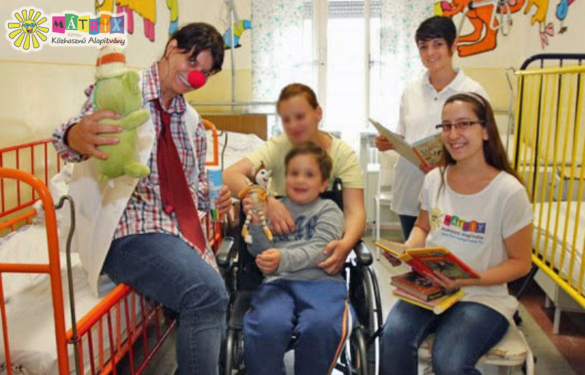 Bohócdoktorok adó 1% támogatása